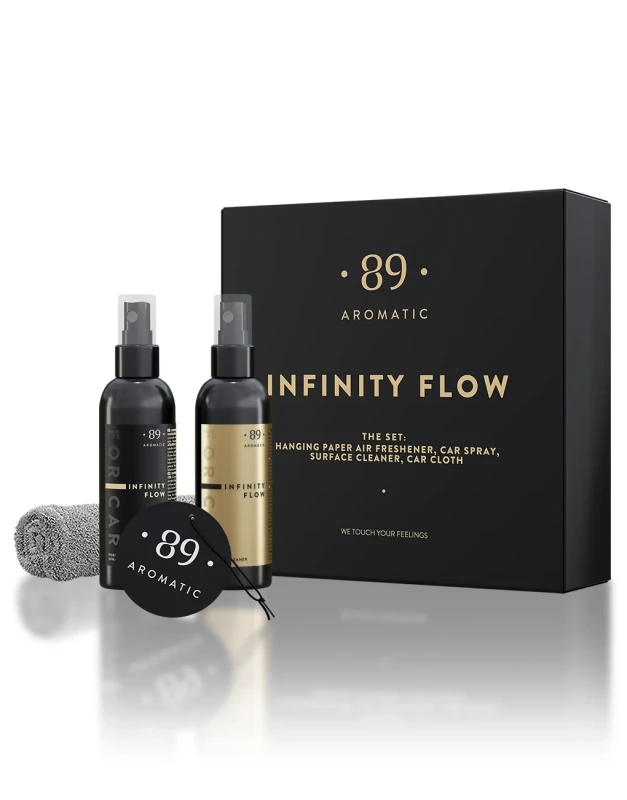 AROMATIC 89 Infinity Flow auto salona kopšanas komplekts